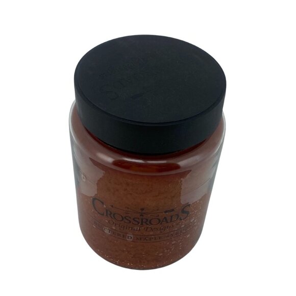 Crossroads 26oz Double Wick Candle | Buttered Maple Syrup | Glass Jar **NEW - Picture 2 of 4